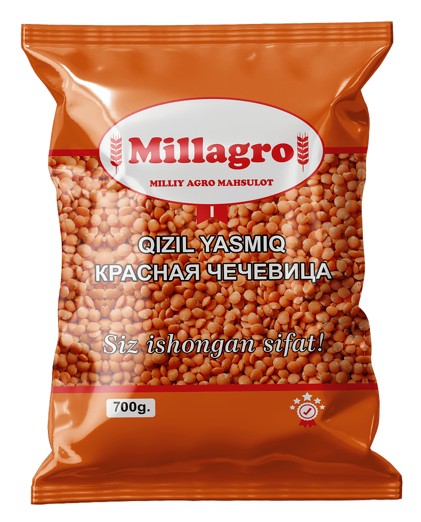 Чечевица красная Millagro